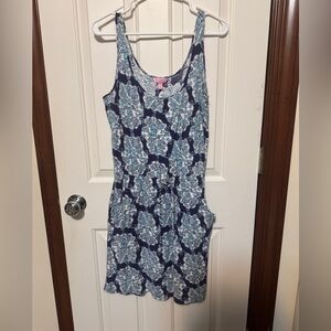 Lilly Pulitzer sleeveless Tshirt dress size M